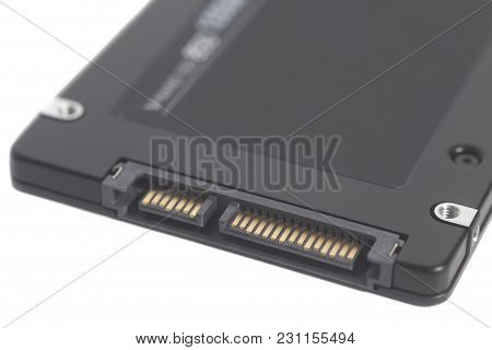Solid State Drive Ssd Isolated On White Background