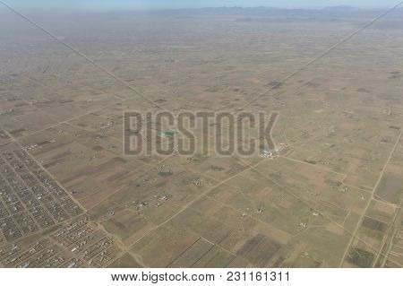 Overview Of The City Of El Alto, The Second City Of Bolivia After La Paz. Built Spontaneously In The