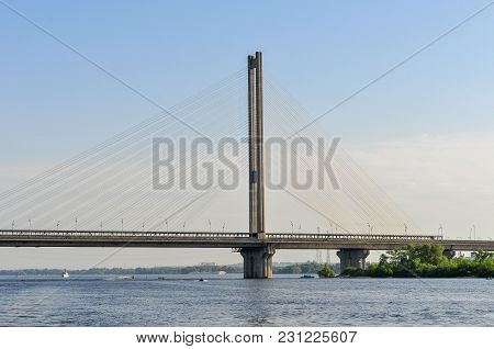 Pivdennyi Bridge - Kiev, Ukraine