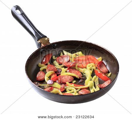 Preparing A Stir Fry