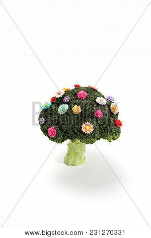 Broccoli Like A Bouquet Of Flowers