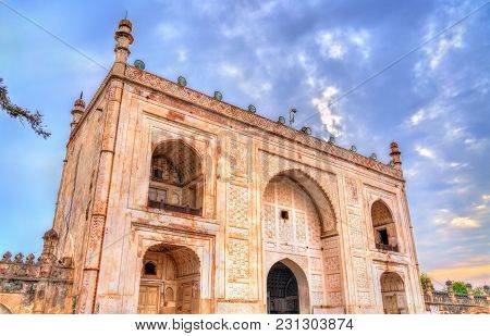 Entrance Of Bibi Ka Maqbara Tomb, Also Known As Mini Taj Mahal. Aurangabad - Maharashtra, India