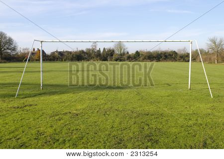 サッカーのピッチ