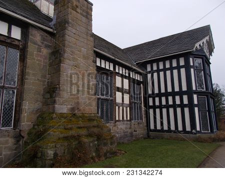 Rufford Old Hall Near Formby Liverpool An Old Country Hall