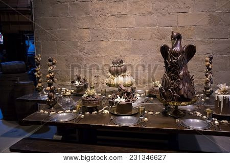 Chocolate Style Table Desserts