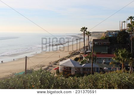 Beach Coast From The Hill West Place