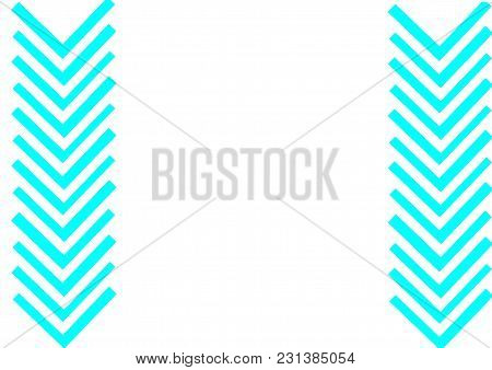 Refined Arrows, Like A Zigzag Perfectly Suited For The Design Of Photos And Backgrounds Of Works.