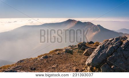 Mountain Landscape In The Vratna Valley At The National Park Mala Fatra, Slovakia, Europe.