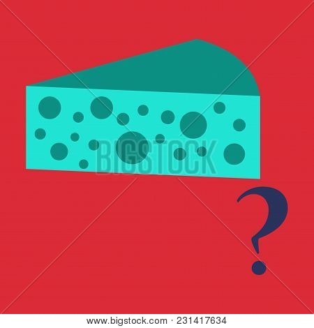 Cheese Vector Icon. Flat Symbol For Web. Logo Illustration.