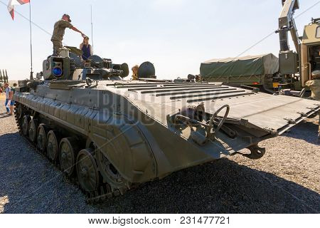 Kadamovskiy Training Ground, Rostov Region, Russia, 26 August 2017: International Military Technical