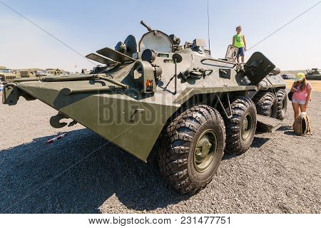 Kadamovskiy Training Ground, Rostov Region, Russia, 26 August 2017: International Military Technical