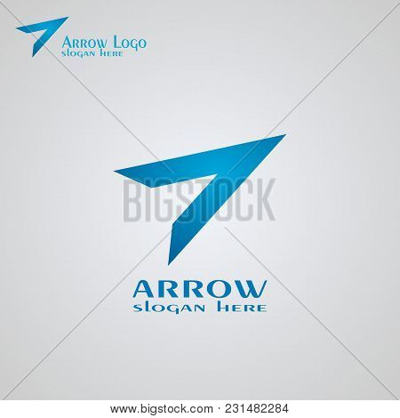 Arrow Logo Design, Vector Icons For Your Business Logo. Simple Logo Design.
