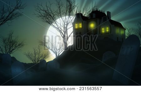 Horror Concept 3d High Quality Rendering Easy To Use