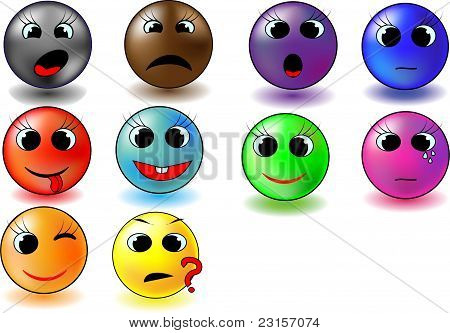 Farve Smileys
