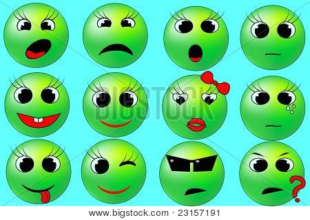 Grønne Smileys