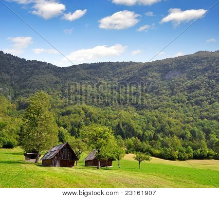 Tal Voje im Nationalpark Triglav - Julische Alpen, Slowenien