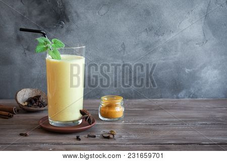 Turmeric Lassi Drink