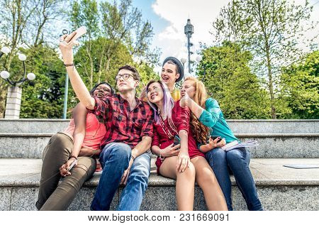 Young Students Outdoors