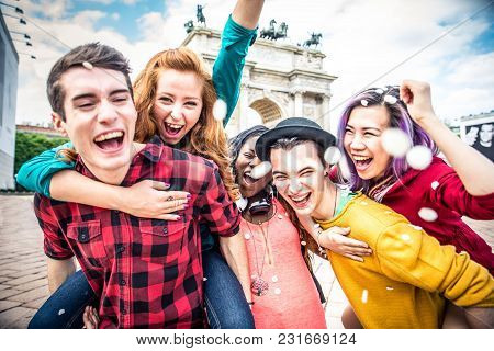 Young Students Outdoors