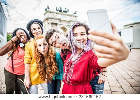 Young Students Outdoors