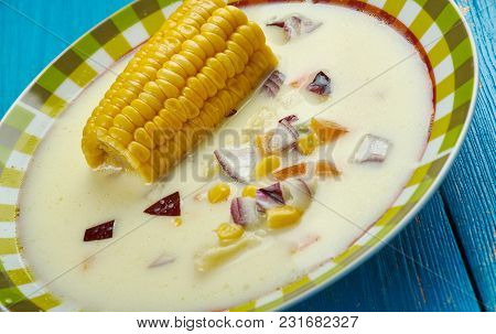 Jamaican Corn Soup