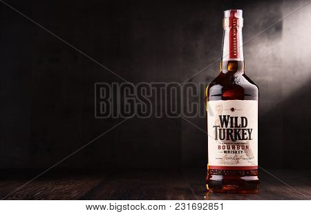 Bottle Of Wild Turkey Kentucky Straight Bourbon Whiskey