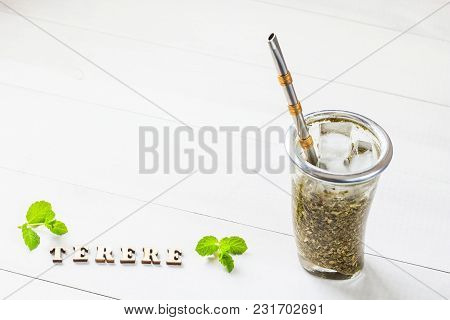 Terere. Frozen Yerba Mate Drink For Hot Days