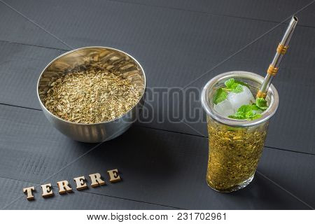 Terere. Frozen Yerba Mate Drink For Hot Days