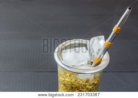 Terere. Frozen Yerba Mate Drink For Hot Days