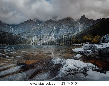 Morskie Oko Lake In Tatra Mountains In Poland