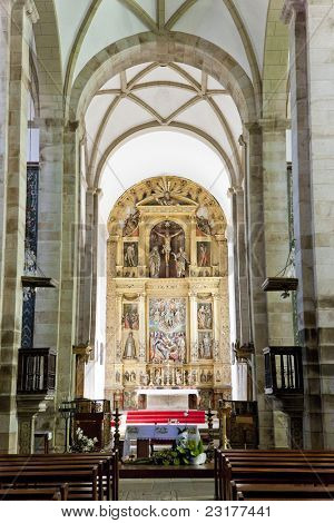 Innenraum der Kathedrale, Miranda Do Douro, Portugal