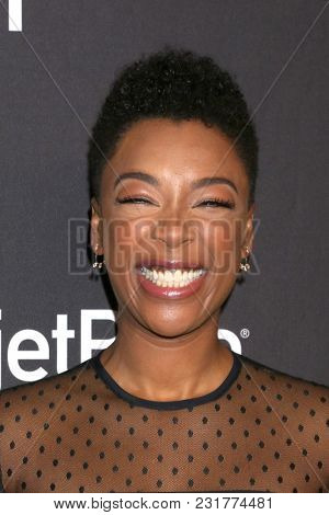 LOS ANGELES - MAR 18:  Samira Wiley at the 2018 PaleyFest Los Angeles - 