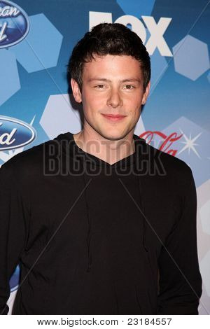 LOS ANGELES - Mrz 11: Cory Monteith American Idol Top 12 Party für Staffel 9 anlässlich der Industrie-Clu