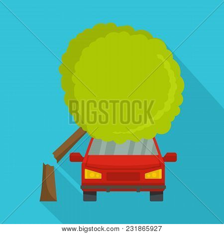 Accident Icon. Flat Illustration Of Accident Vector Icon For Web