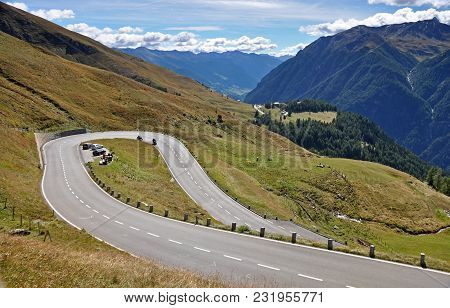 Hohe Tauern With The Grossglockner Alpenstrasse, Austria.