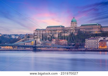 Hungarian Landmarks, Budapest At Night