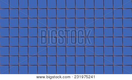 Abstract Triangle Background Random Motion, 3d Loopable Animation.blue Squares Abstract Motion Backg