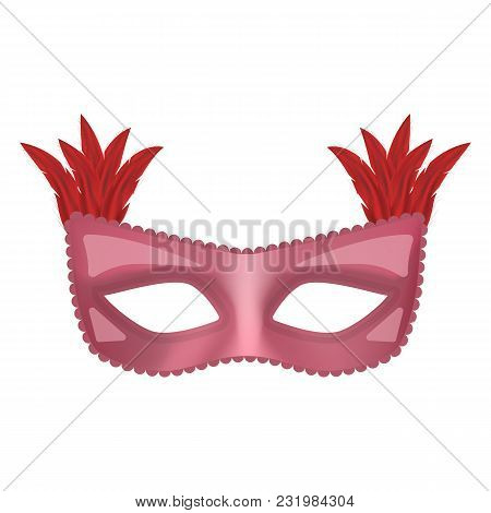 Carnival Mockup. Realistic Illustration Of Carnival Vector Mockup For Web