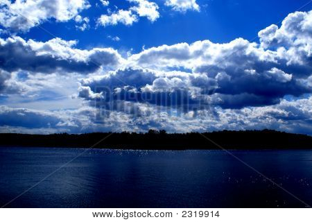 Lago & de cielo