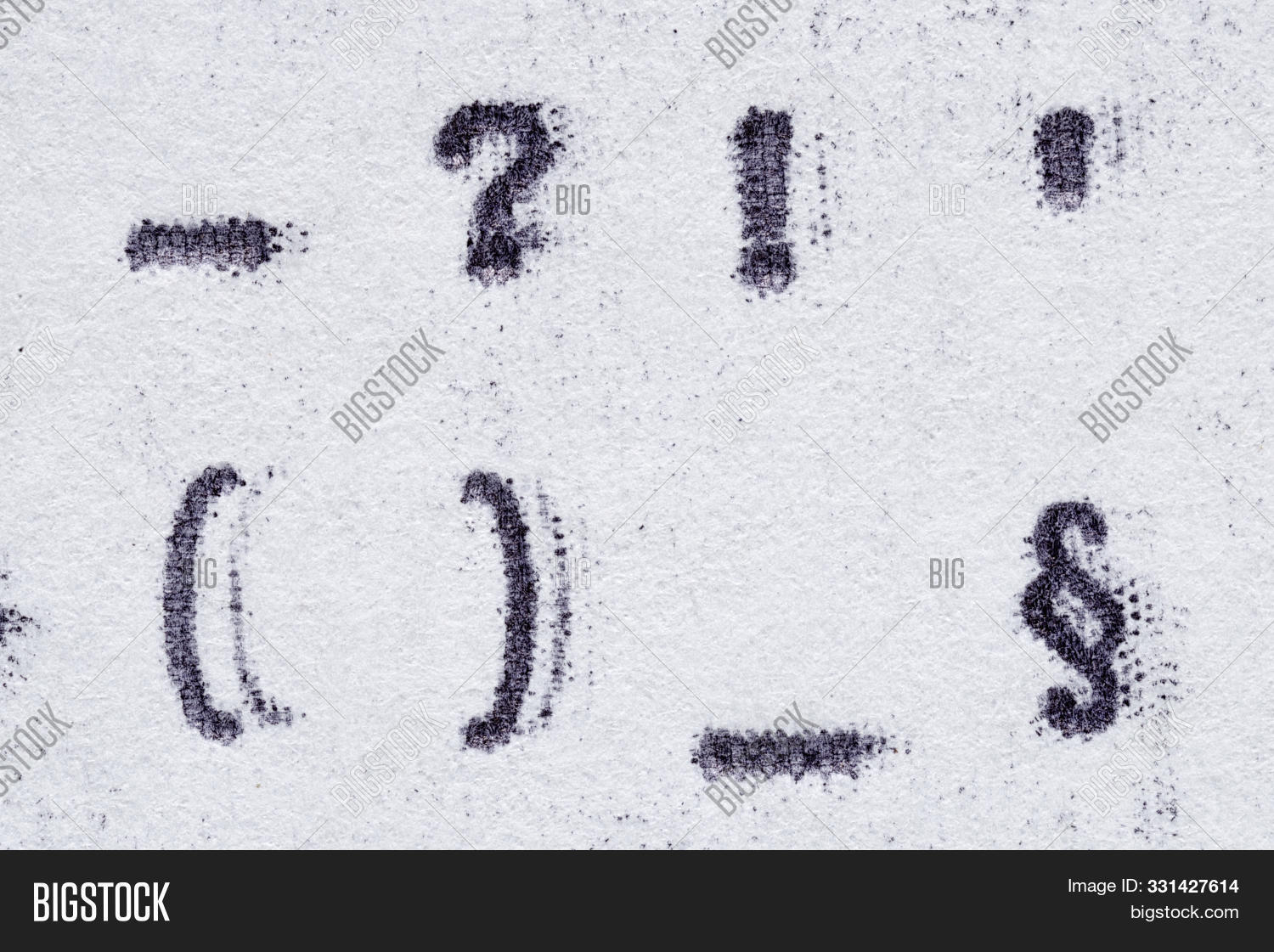 Real Typewriter Font Image & Photo (Free Trial) Bigstock