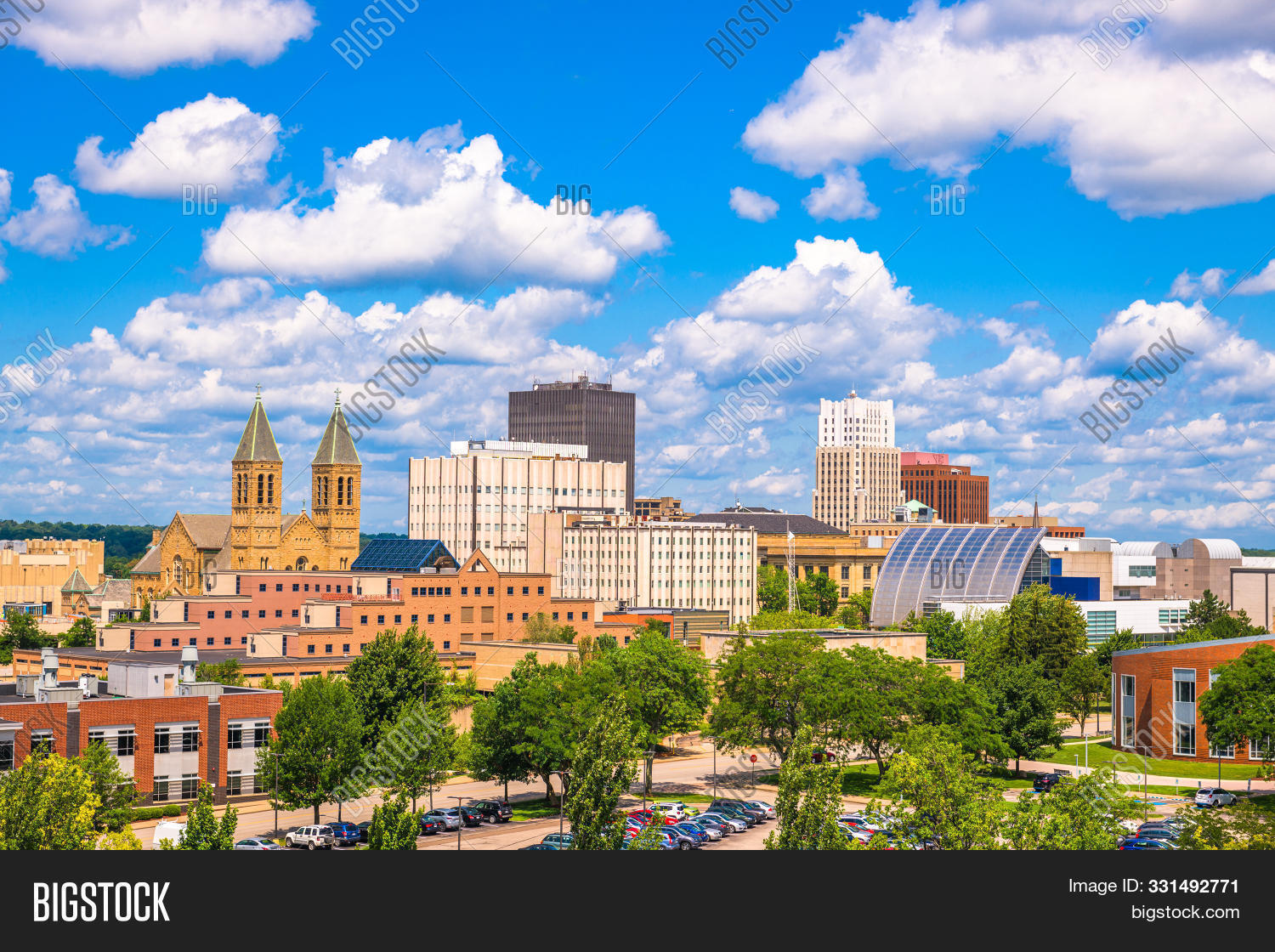 Akron Ohio USA Image Photo (Free Trial) Bigstock