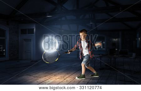 Playing big games. Mixed media