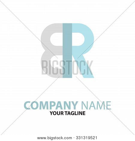 Rb Br Initial Logo Concept Can Be Used For Companies And Businesses