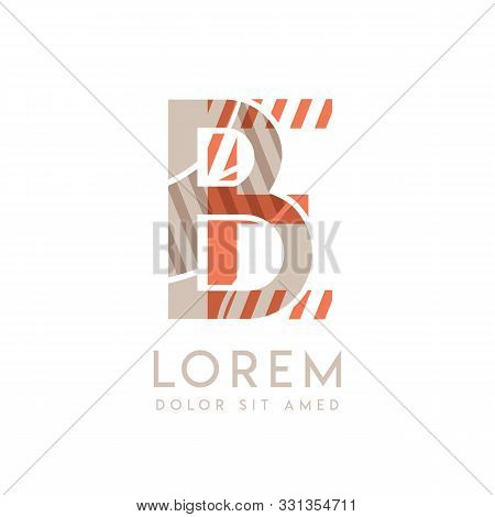Colorful Logo Design With Pink Orange And Gray Color That Can Be Used For Creative Business And Adve