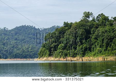 Beautiful Nature Of Tropical Rain-forest At Royal Belum State Park, Perak Malaysia.