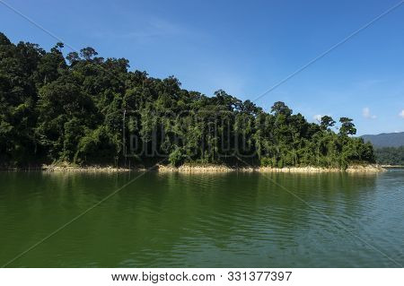 Beautiful Nature Of Tropical Rain-forest At Royal Belum State Park, Perak Malaysia.