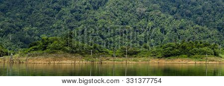Beautiful Nature Of Tropical Rain-forest At Royal Belum State Park, Perak Malaysia.