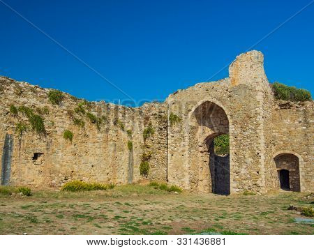 Methoni Castle in Pelloponese Greece