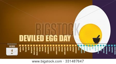 Post Card For Event November Day Deviled Egg Day
