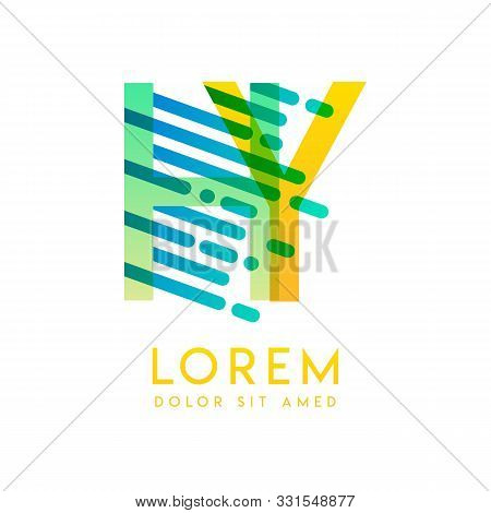 Hy Logo With The Theme Of Galaxy Speed And Style That Is Suitable For Creative And Business Industri